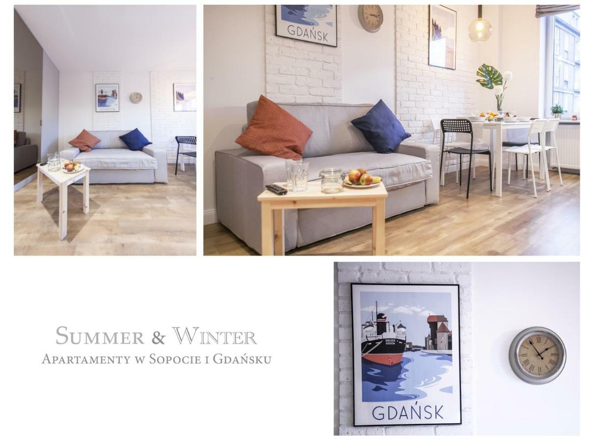Family Luxury Comfort Old Town Apartament, 1-8, 2 Sypialnie I Salon, Parking W Cenie Gdansk Ngoại thất bức ảnh